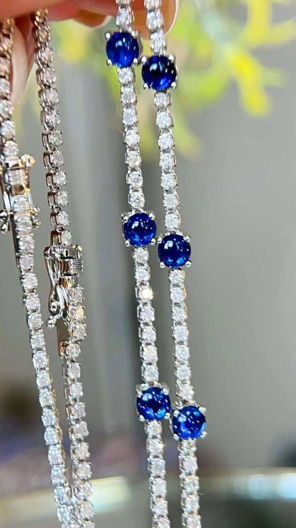 1.2 Carat Sapphire Bracelet - Image 2