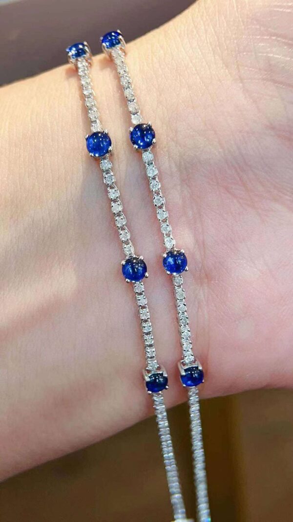 Blue Sapphire Bracelet